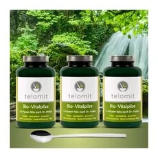 3 x telomit®Bio-Vitalpilze Pulver 3 x telomit®Bio-Vitalpilze Pulver