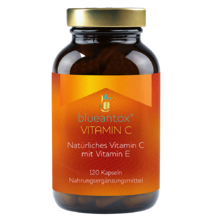 Blueantox®Natürliches Vitamin C mit Vitamin E 120 Kapseln