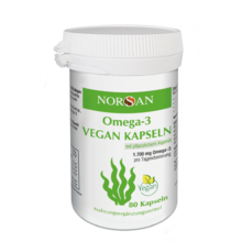 NORSAN Omega-3 Vegan Algenöl 80 Kapseln