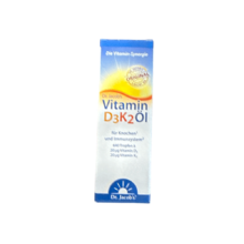 Dr. Jacob\'s Vitamin D3K2 Öl 20 ml