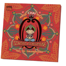 50g Schoko-Schamane Chai, 59% Kakao