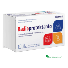 Narum Radioprotektanto 400 mg auf Basis von Narine, 60 Kapseln