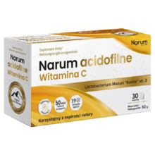 Narum acidophil Vitamin C 1000 mg + Lactobacterium mazuni Karine Str.2, 30 Beutel