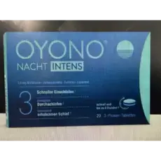 OYONO® Nacht Intens Melatonin und Ashwagandha, Baldrian, Lavendel OYONO® Nacht Intens Melatonin und Ashwagandha, Baldrian, Lavendel