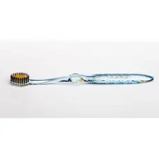 Gold-Bambuskohle Zahnbürste Blau weich Gold-Bambuskohle Zahnbürste Blau weich