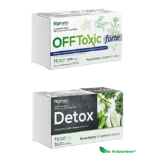 Narum REINIGUNGS-Set Detox + OFFToxis 2x 75 Kapseln Narum REINIGUNGS-Set Detox + OFFToxis 2x 75 Kapseln